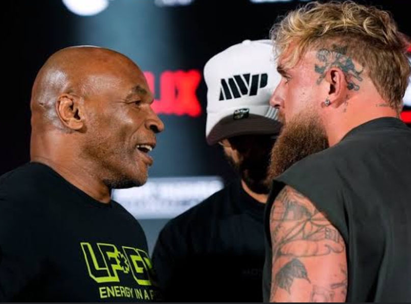Mike Tyson dan Jake Paul akan bertarung pada November nanti.(Foto: AP)
