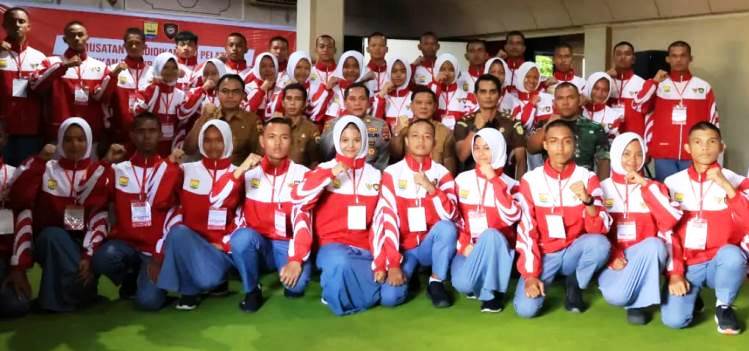 36 anggota paskibraka ikuti Pemusatan Pendidikan dan Pelatihan Paskibraka Tingkat Kota Pariaman.