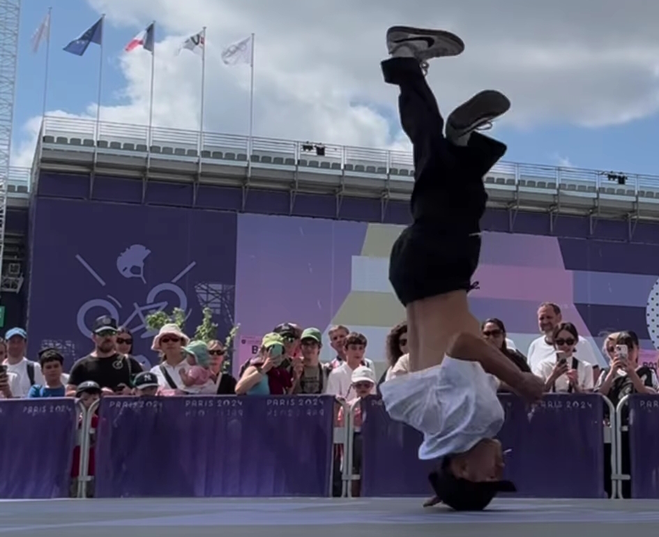 Breaking atau breakdancing memulai debutnya di Olimpiade Paris 2024 pada 9-10 Agustus di Place de la Concorde. (Foto: SS IG BboyShigekix)