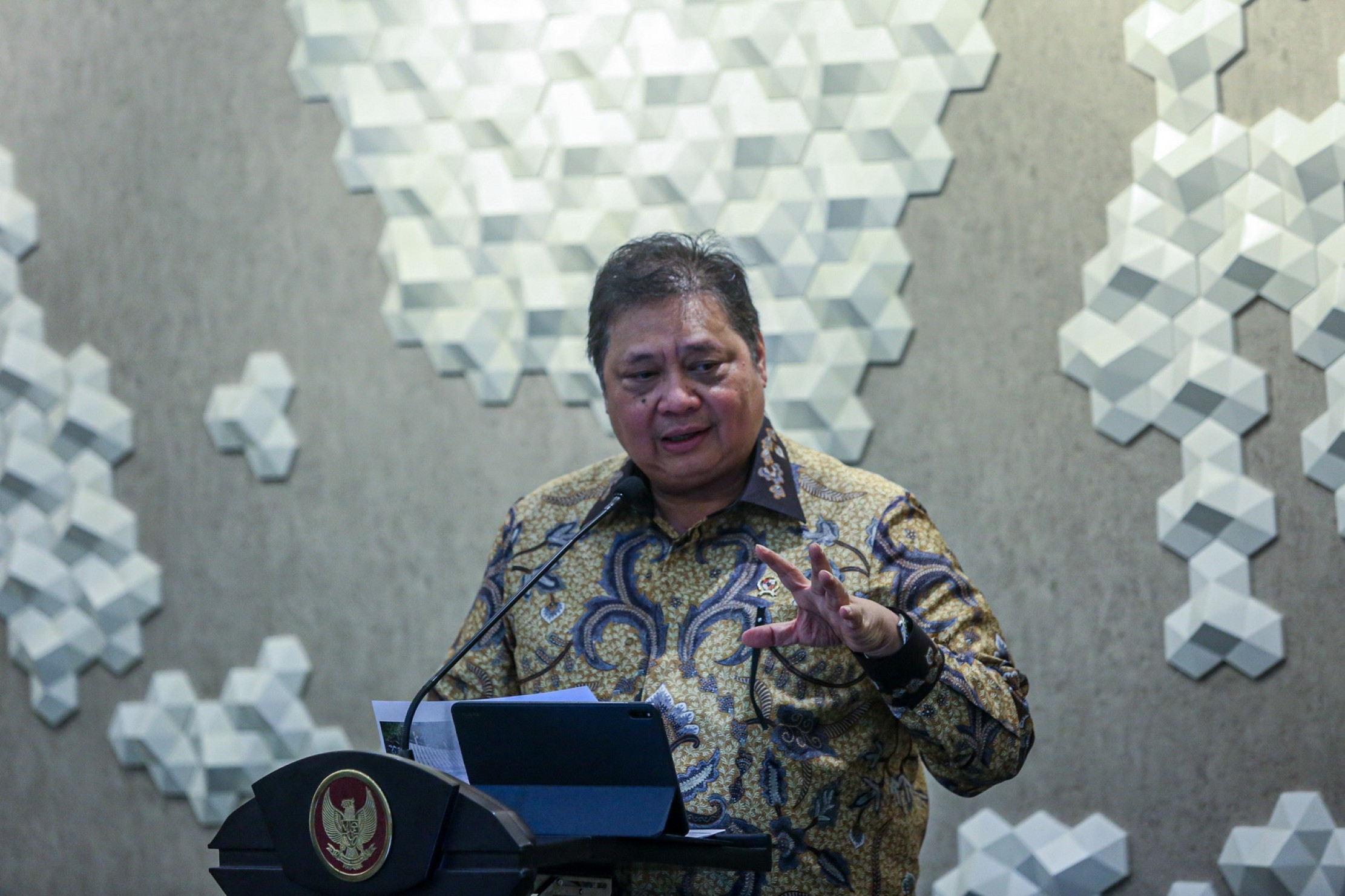 Airlangga Hartarto. (MIFTAHUL HAYAT/JPG)