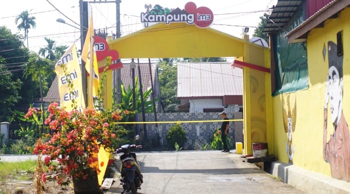 Program Kampung IM3 sudah berjalan di Desa Hulu Kecamatan Pancur Batu, Kabupaten Deli Serdang, Sumut.