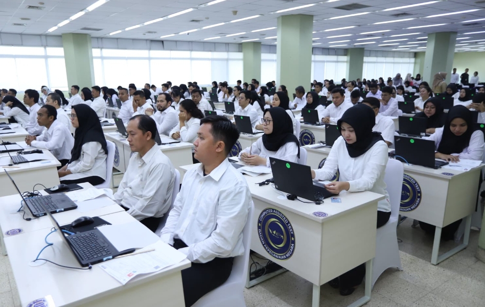 Suasana Seleksi CASN. (Foto: Dok. Humas KemenPANRB)