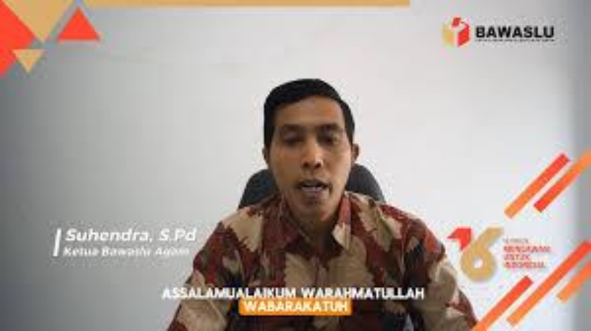 Ketua Bawaslu Agam, Suhendra. (dok. Bawaslu Agam)