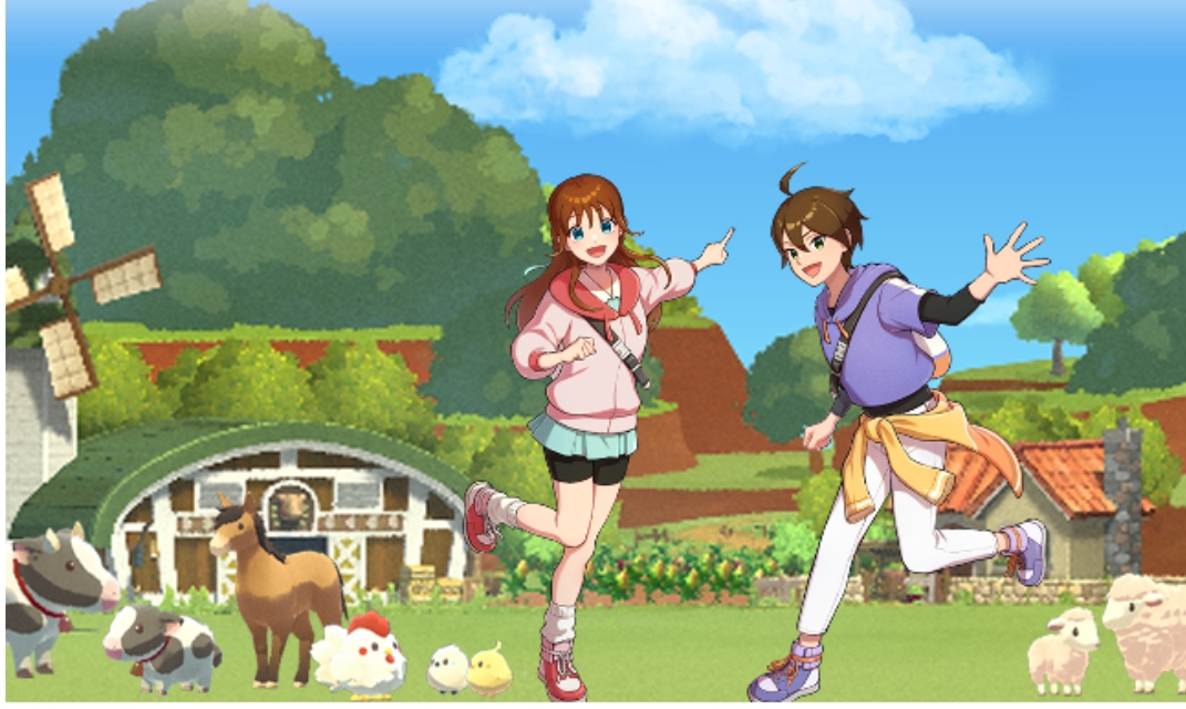 Screenshot game terbaru Harvest Moon: Home Sweet Home di iOS dan Android. Game membangun desa impian, bercocok tanam dan merawat hewan. (Foto: Natsume)