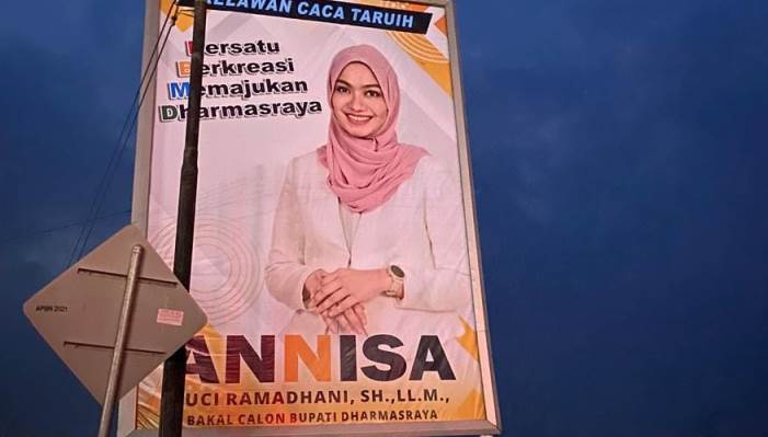 Annisa Suci Ramadhani untuk Bupati Dharmasraya.