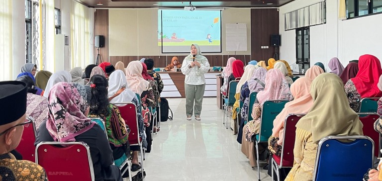 Sosialisasi mencegah kekerasan terhadap anak, TPPO, dan Anak Berhadapan dengan Hukum (ABH), kepada guru BK.
