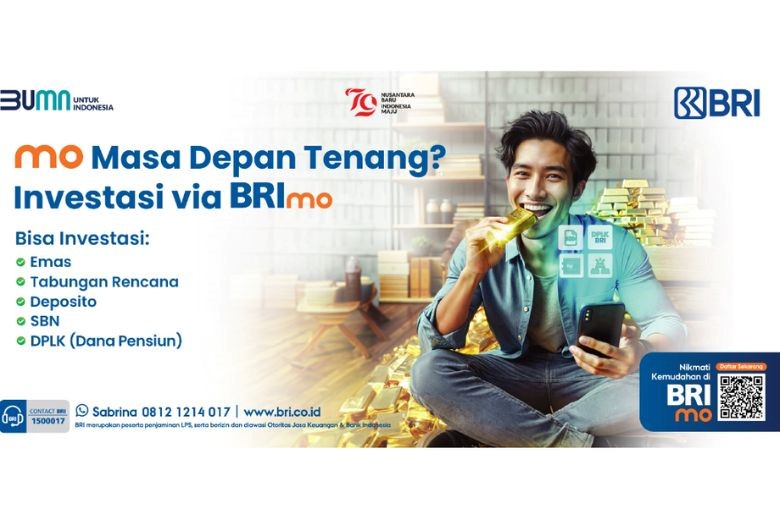 Sarana yang bisa membantu Anda memulai investasi untuk pertama kalinya adalah Rekening Dana Nasabah (RDN) dari BRI melalui BRImo.