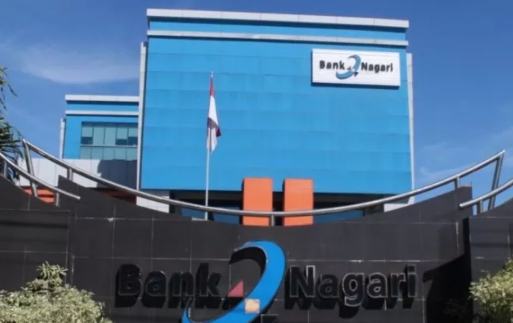 Kantor Bank Nagari Cabang Utama di Padang.(Foto: Dok)