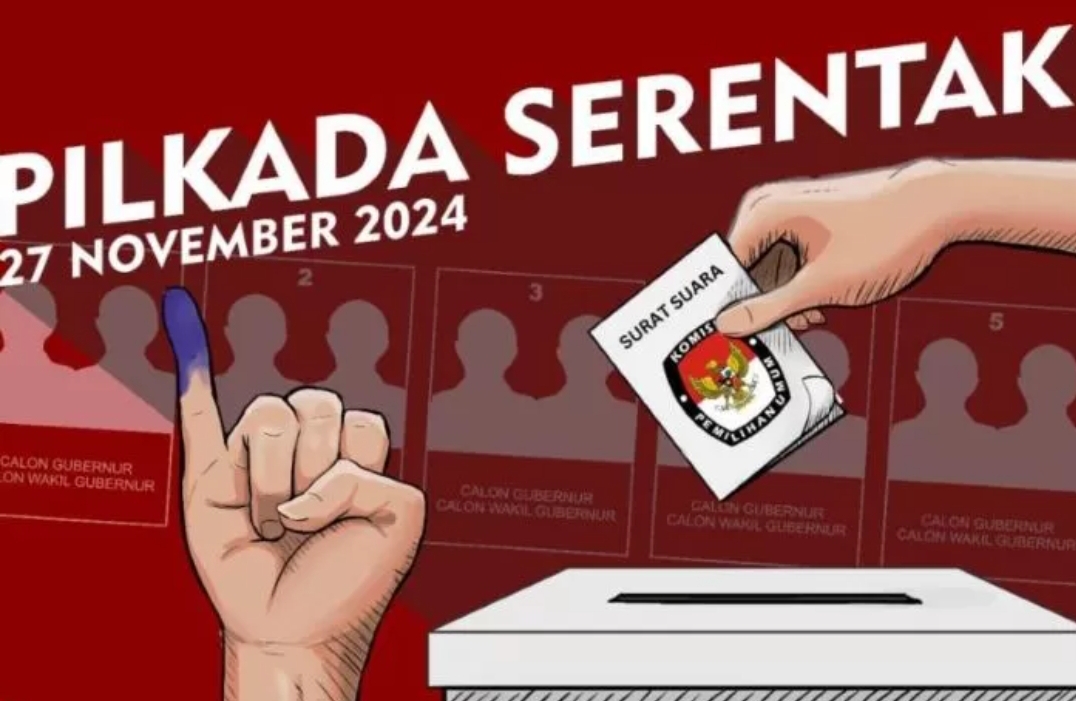 Ilustrasi Pilkada 2024. (Grafis: jawapos.com)