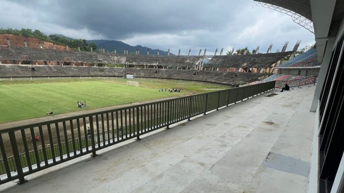 Stadion Utama Sumbar di Nagari Sikabu, Lubuk Alung, Kabupaten Padangpariaman.