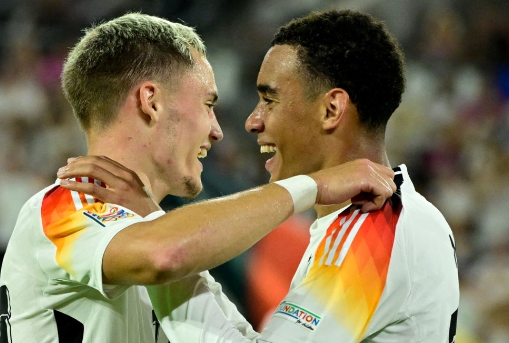 Jerman tampil dominan saat menghancurkan Hungaria pada laga Grup C Nations League, di Esprit Arena, Dusseldorf. (Foto: UEFA Nations League De)