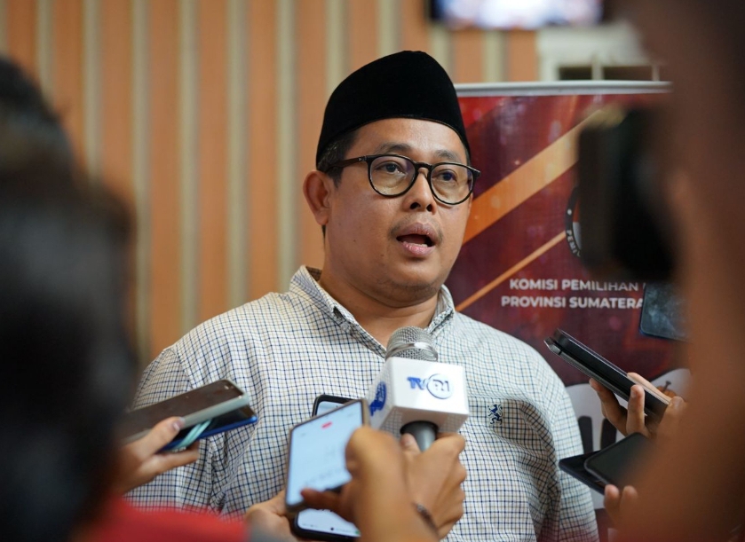 Ketua Divisi Teknis KPU Sumbar, Ory Sativa Syakban. (Foto: Dok. Humas KPU Sumbar)
