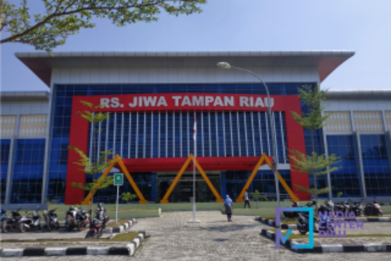 OPTIMALKAN PELAYANAN: Rumah Sakit Jiwa (RSJ) Tampan, Pekanbaru akan melayani pasien penyakit umum tahun ini. (MEDIA CENTER RIAU)