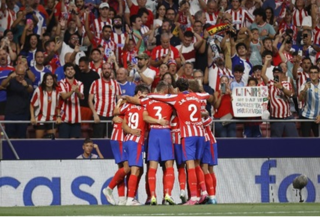 Atletico Madrid bertekad mempertahankan catatan tak terkalahkan di La Liga musim ini dan meraih tiga poin penting untuk tetap berada di papan atas klasemen.(Foto: atleticodemadrid.com)