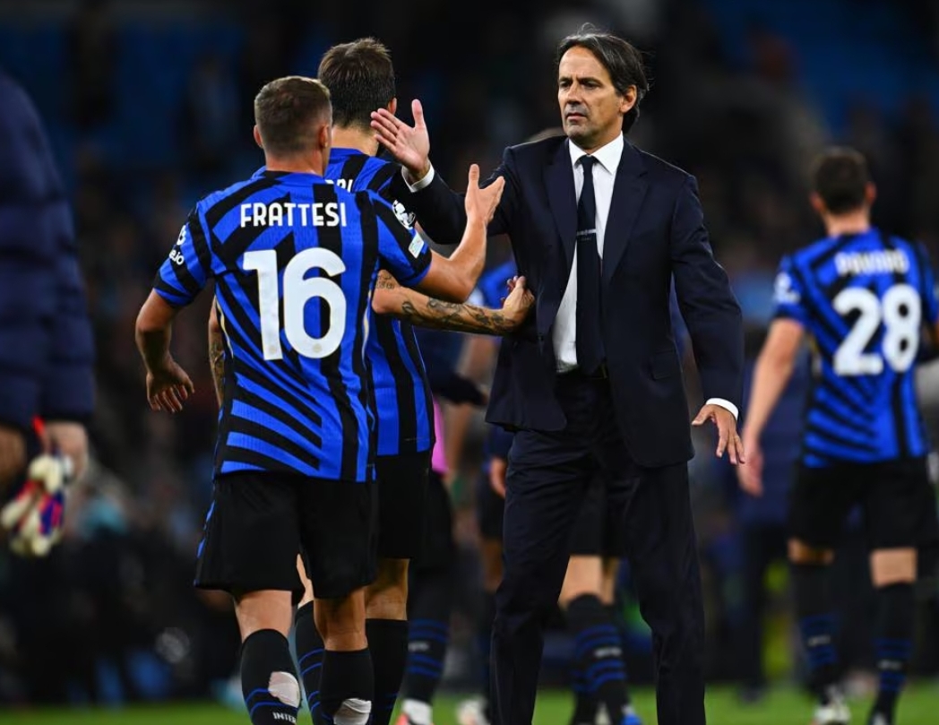 Inter Milan menampilkan pertahanan yang solid saat menahan imbang Manchester City dalam laga pembuka fase grup Liga Champions UEFA, Kamis (19/9/2024) dinihari WIB. (Foto: UEFA)