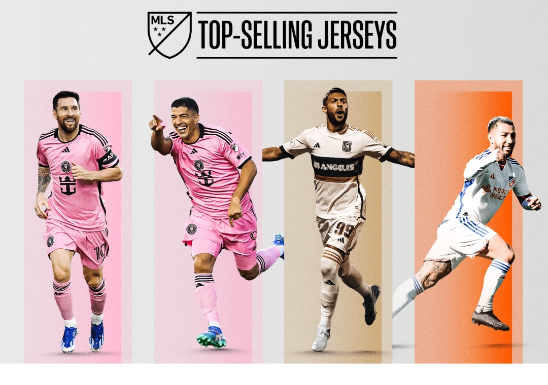 Lionel Messi, bintang Inter Miami CF, kembali menjadi pemain dengan penjualan jersey terbanyak di Major League Soccer (MLS) untuk musim 2024.(Foto: www.mlssoccer.com)