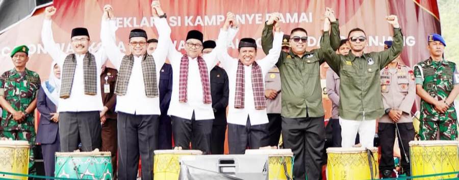 KPU Kota Padangpanjang berharap deklarasi kampanye damai tidak hanya sekadar seremonial.
