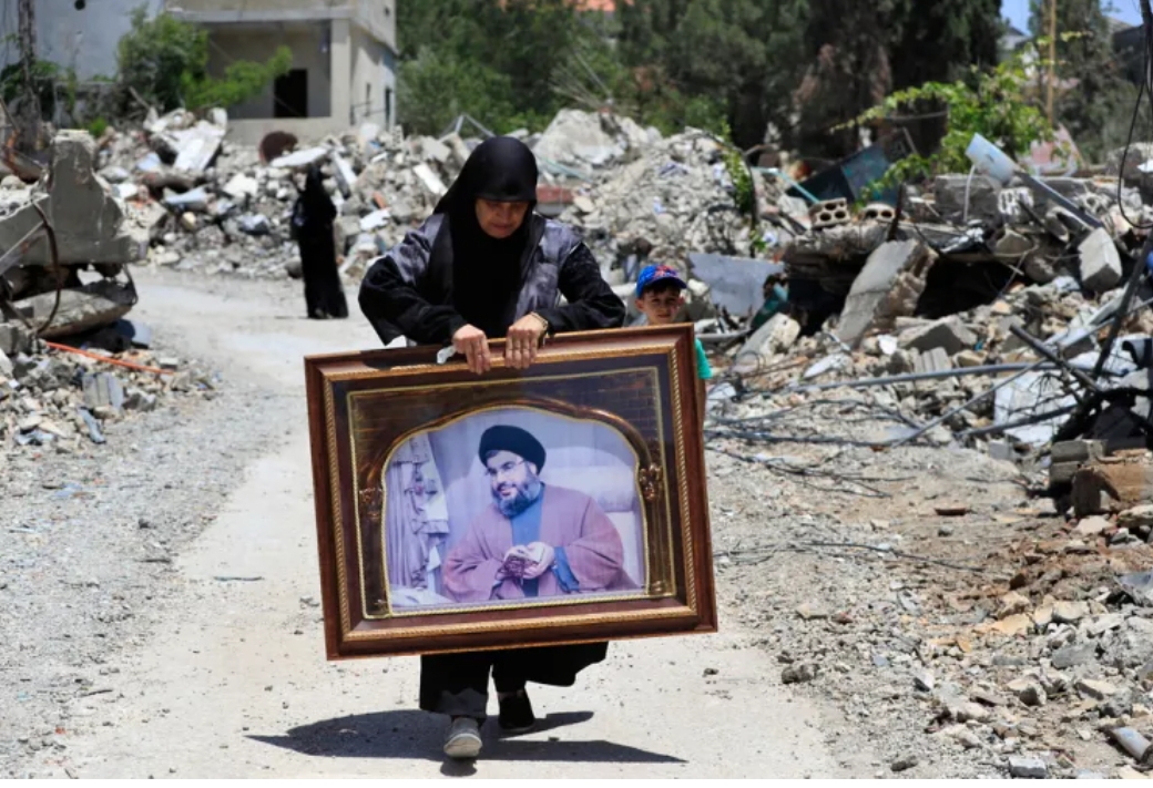 Pemerintah Lebanon mengumumkan tiga hari berkabung untuk menghormati Pemimpin Hizbullah Hassan Nasrallah yang tewas dalam serangan Israel di Beirut. (Foto: Al Jazeera)