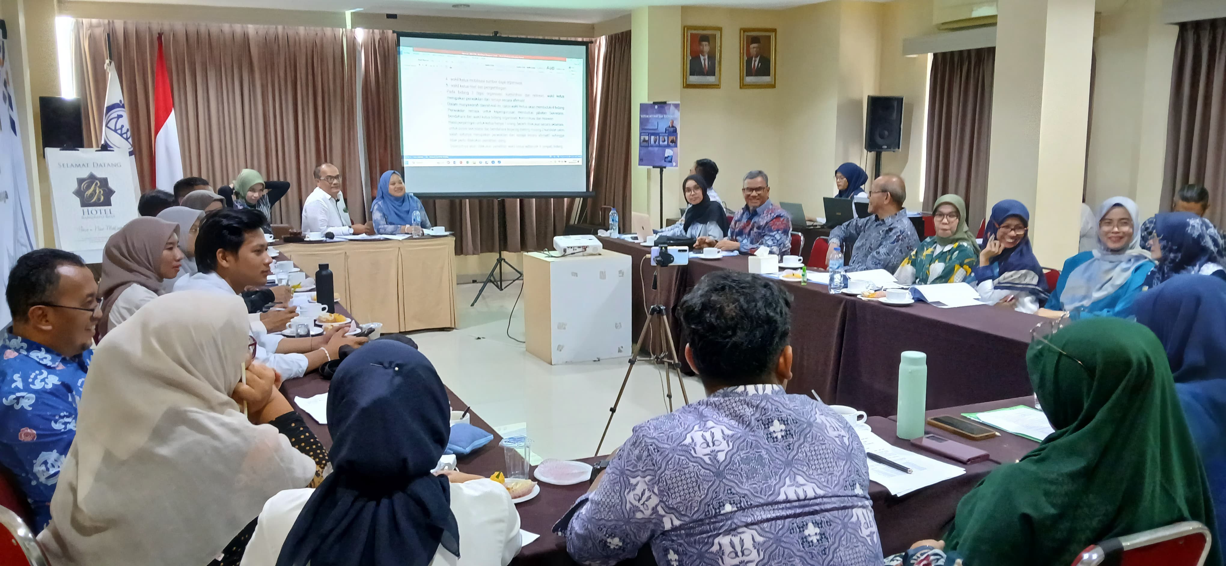 PKBI Sumbar menggelar musyawarah daerah di Hotel Rangkayo Basa.