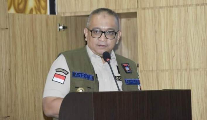 Penjabat Wali Kota Padang, Andree Algamar.