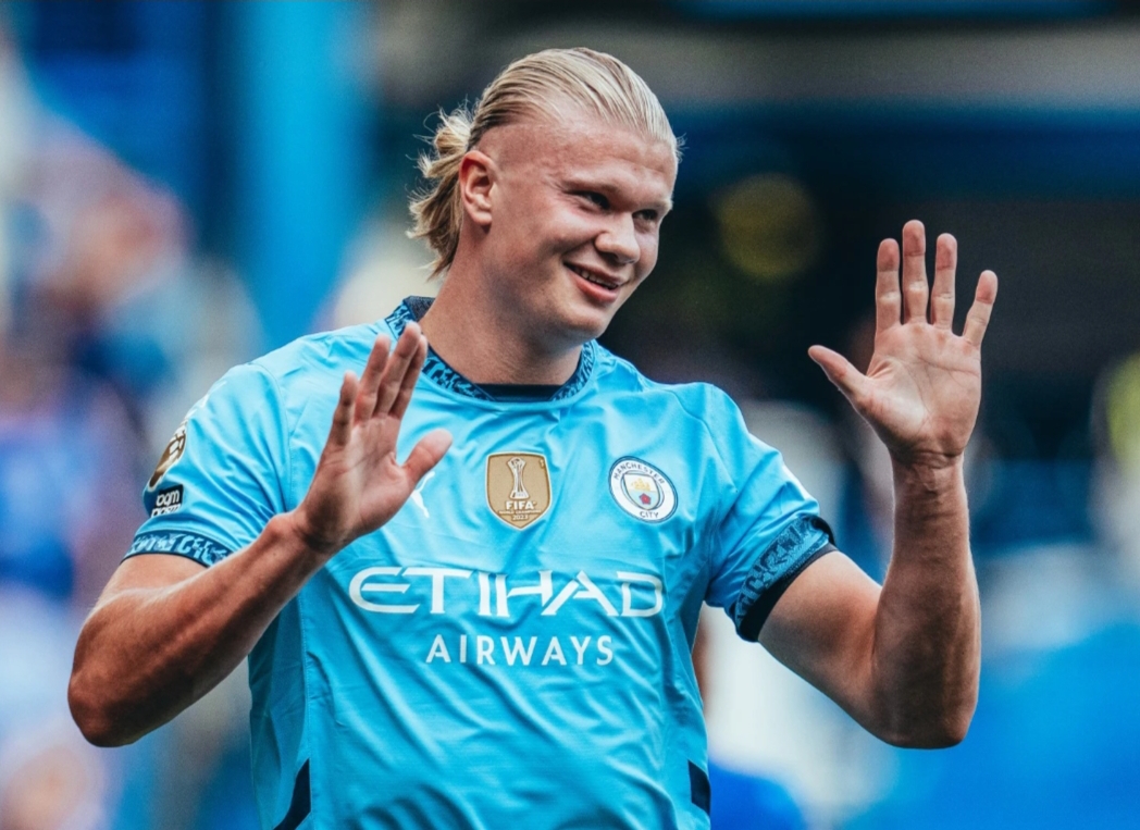 Erling Haaland telah mengalami kekeringan gol selama tiga pertandingan Liga Premier. (Foto: mancity.com)