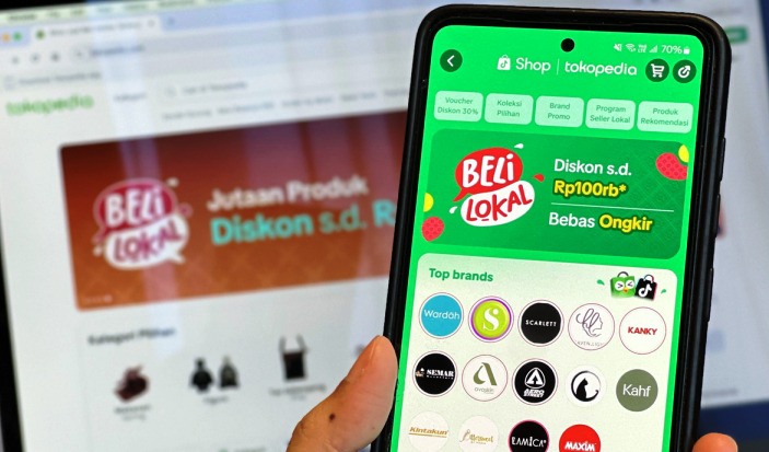 Tokopedia dan ShopTokopedia memiliki halaman khusus