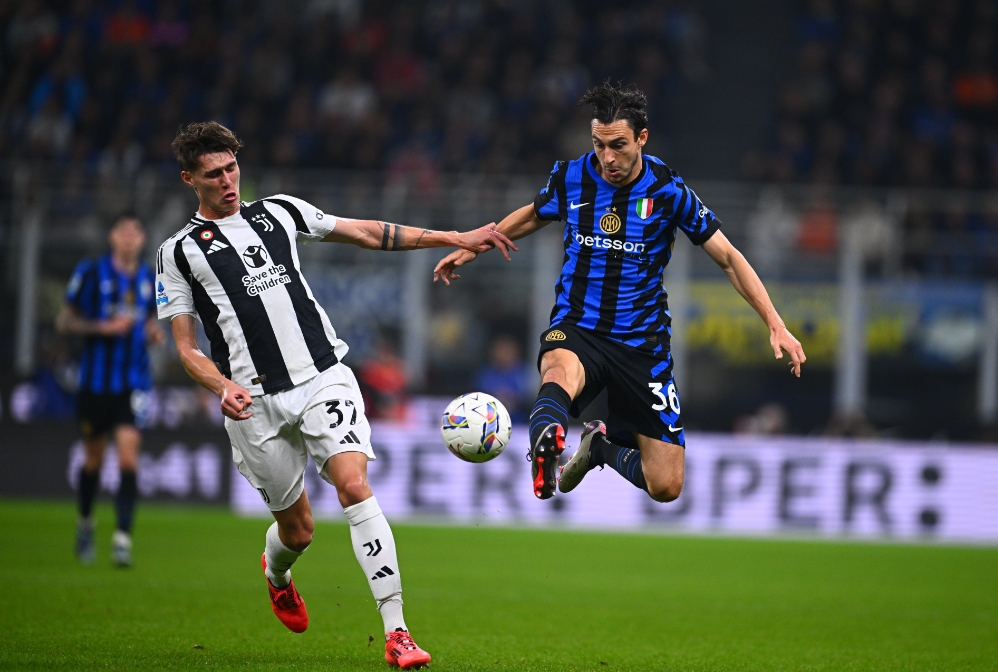 Inter Milan dan Juventus berbagi angka dengan skor 4-4 dalam pertandingan yang berlangsung menarik di San Siro, Senin dinihari WIB (28/10/2024). (Foto: X @inter)