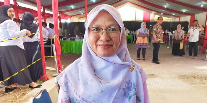 Kabid Pengadaan Pemberhentian dan Informasi ASN (P2IA), BPKSDM Kota Padang, Agustini.