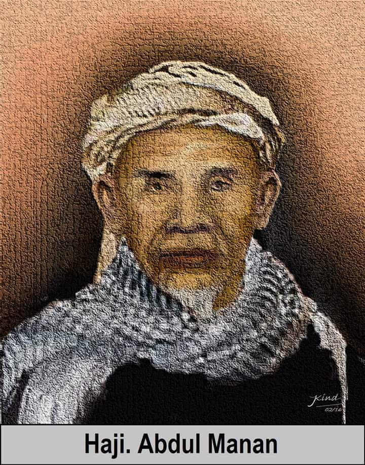 Haji Abdul Manan.