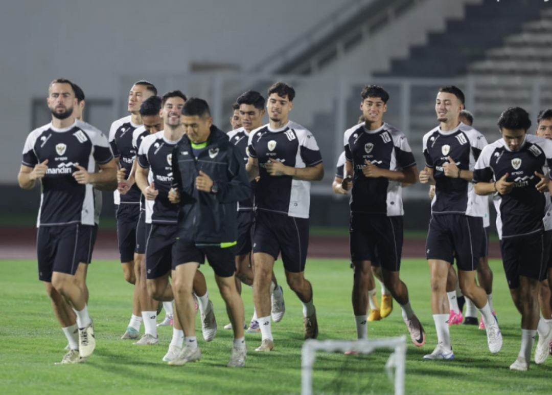 Timnas Indonesia terus mematangkan persiapan jelang pertandingan Kualifikasi Piala Dunia 2026 Zona Asia Grup C melawan Jepang di SUGBK. (Foto: PSSI)