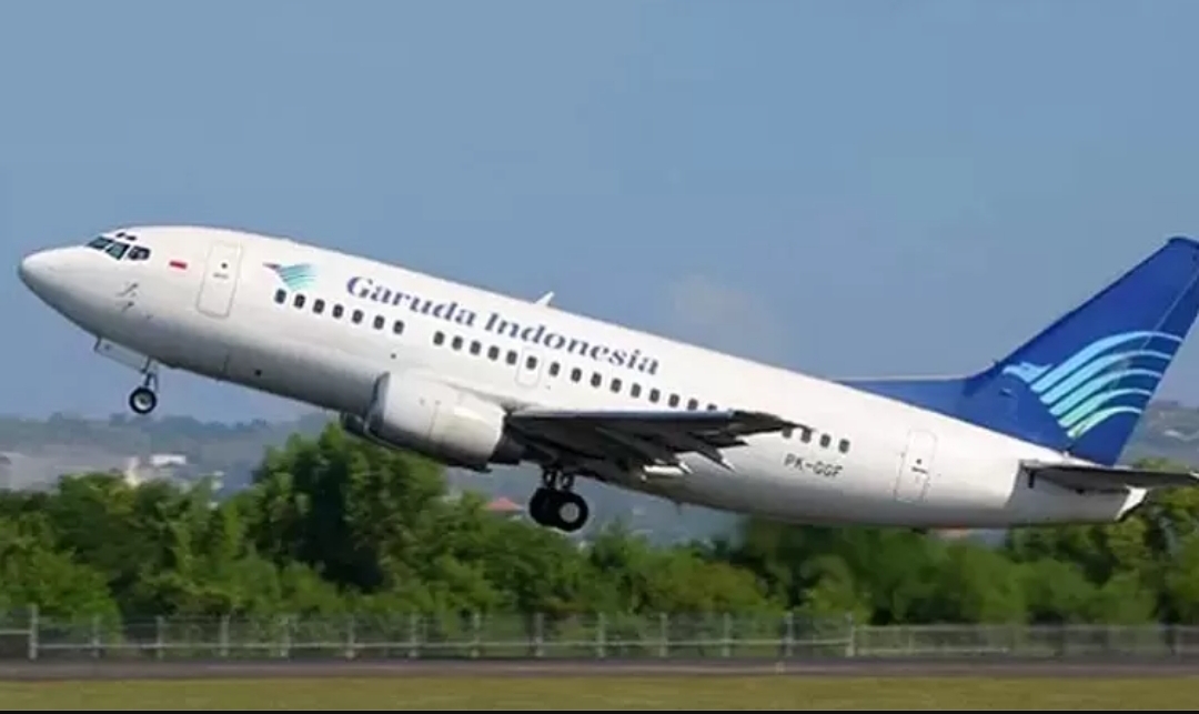 Pesawat Garuda Indonesia. (Foto: Dok. Jawapos)