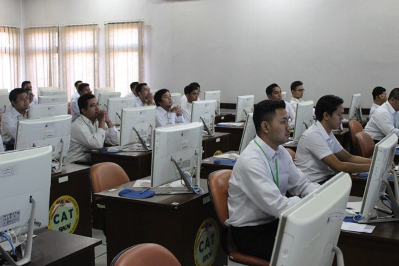Ilustrasi suasana seleksi CASN PPPK.