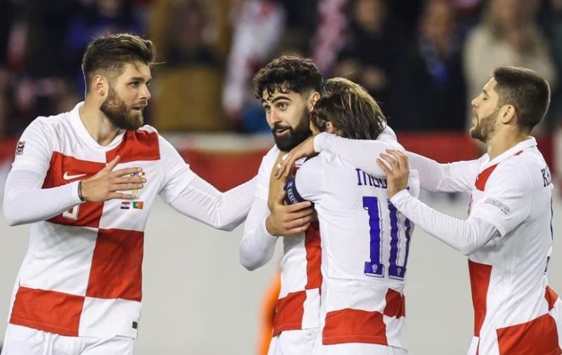Kroasia mengamankan tiket perempat final UEFA Nations League setelah bermain imbang 1-1 melawan Portugal di Stadion Poljud, Split, Selasa dinihari WIB (19/11/2024). (Foto: UEFA.com)
