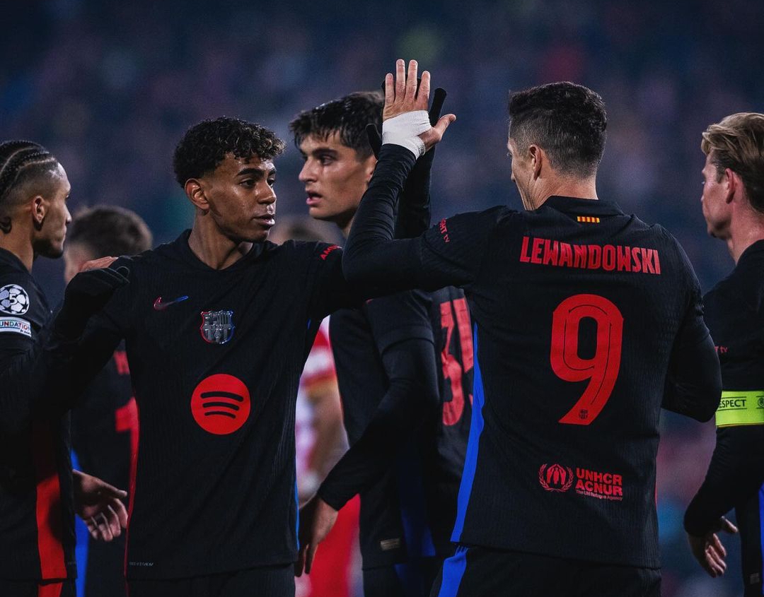 Barcelona akan menjamu Brest di Stadion Olimpiade Lluis Companys dalam laga lanjutan Liga Champions, Rabu (27/11/2024) pukul 03:00 WIB. (Foto: Instagram @_rl9)