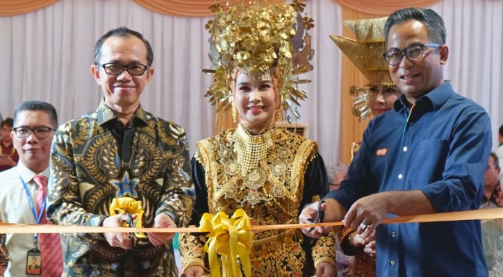 Peresmian KCP BNI Unand dengan konsep super flagship dengan tema Digital Banking Cafe, pada Kamis (28/11/2024).