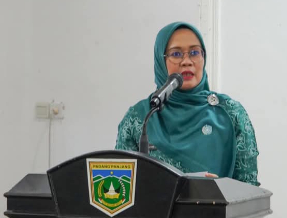 Penjabat Ketua TP-PKK Kota Padangpanjang, Sri Hidayani Sonny. (Foto: Kominfo)