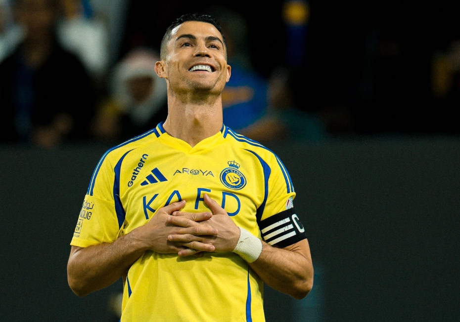 Cristiano Ronaldo mencetak dua gol dalam kemenangan 2-0 Al-Nassr atas Damac di Liga Pro Saudi, di Stadion Al-Awwal Park, Jumat malam WIB (29/11/2024). (Foto: X Al Nassr)