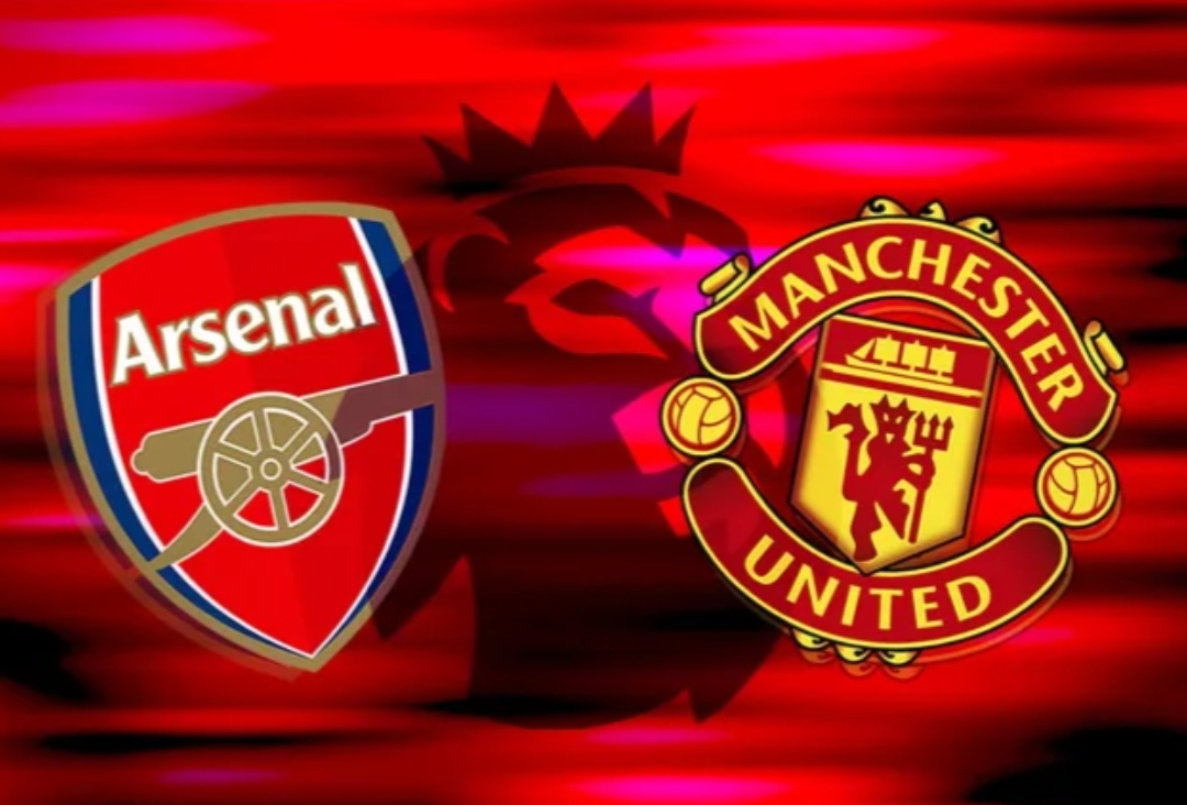 Arsenal menghadapi Manchester United dalam laga Premier League, di Emirates Stadium, Kamis (5/12/2024) pukul 03.15 WIB. (Grafis: Yahoo Sports)