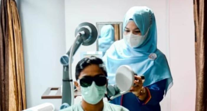 Salah satu layanan kesehatan di Semen Padang Hospital (SPH), Kota Padang.