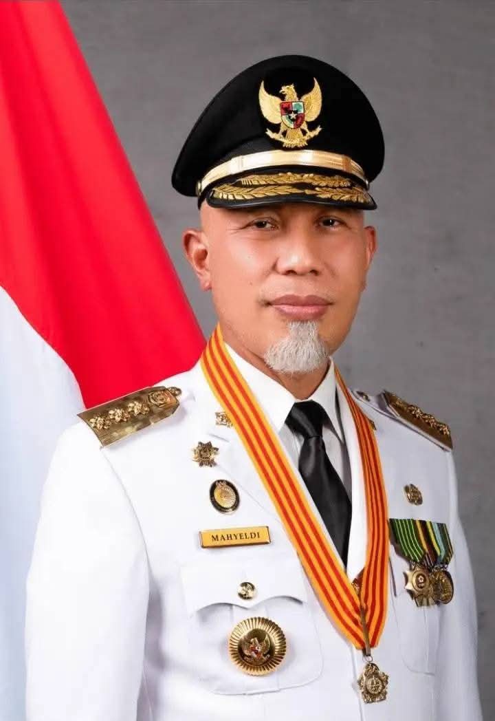Gubernur Sumbar Mahyeldi Ansharullah.