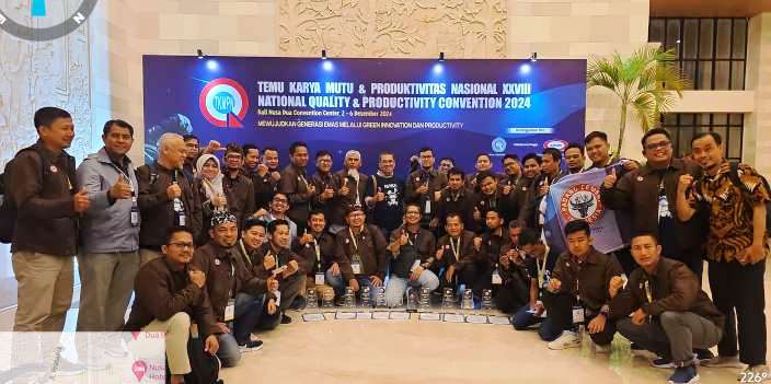 Tim Inovasi PT Semen Padang di ajang Temu Karya Mutu dan Produktivitas Nasional (TKMPN) adalah ajang di Nusa Dua Bali Convention Center.