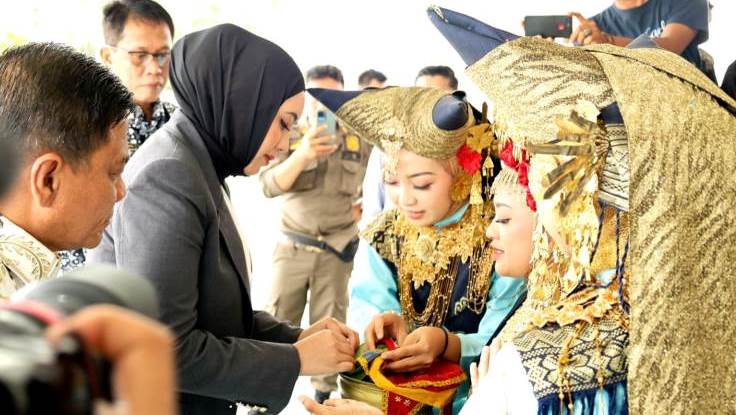 Cindy Monica Salsabila Setiawan reses ke Kota Pariaman, Kamis 12 Desember 2024.