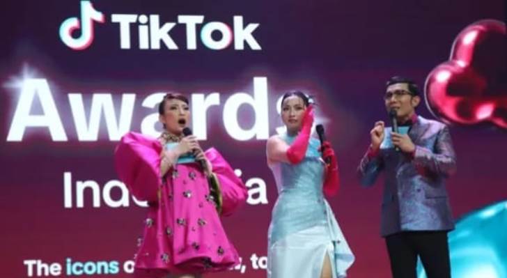Malam puncak Anugerah TikTok Awards Indonesia 2024.