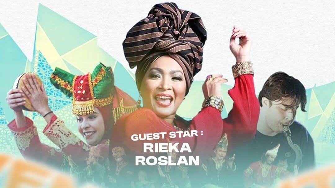Perayaan akhir tahun 2024 di Youth Center Kota Padang menghadirkan guest star, Rieka Roslan.