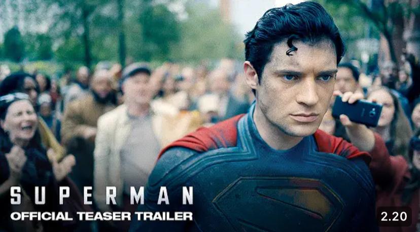 Trailer Film Superman 2025.