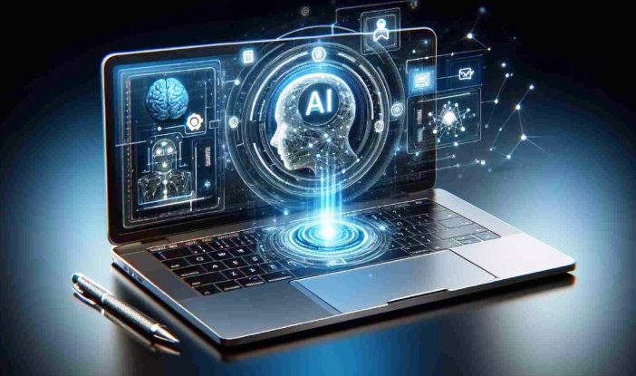 ilustrasi laptop AI. (foto: pasundan.ekspres)