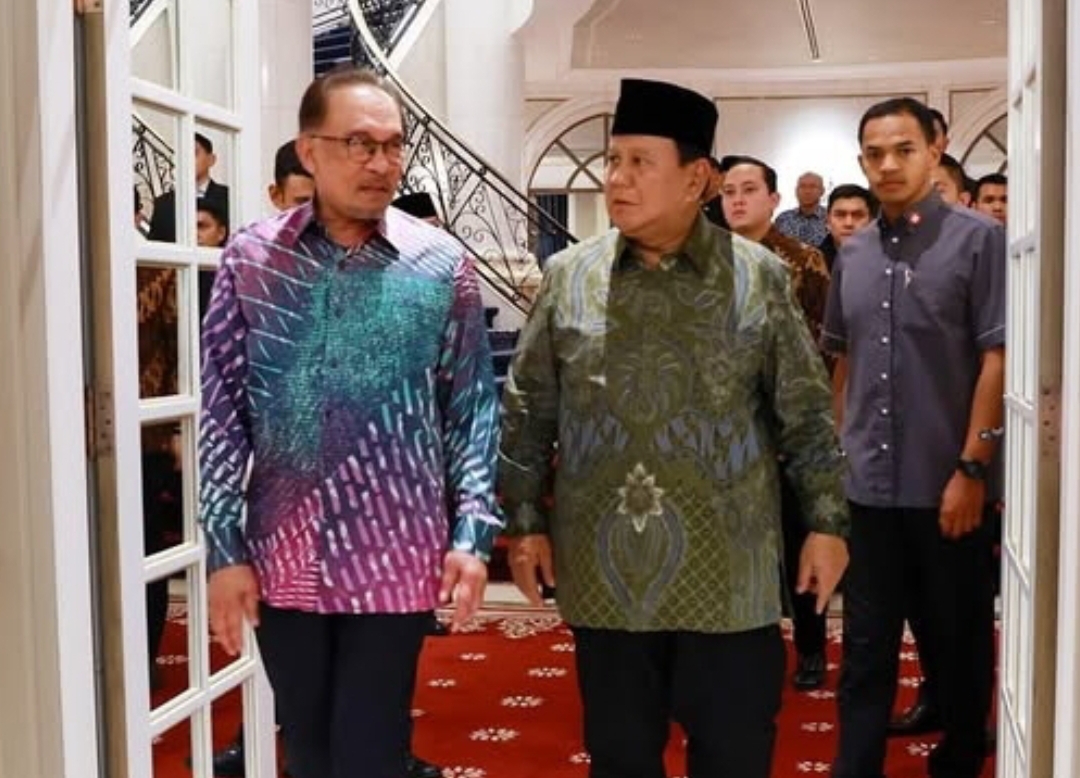 Pertemuan Prabowo Subianto dan Anwar Ibrahim pada September 2024 di Malaysia. (Foto: Instagram @prabowo)