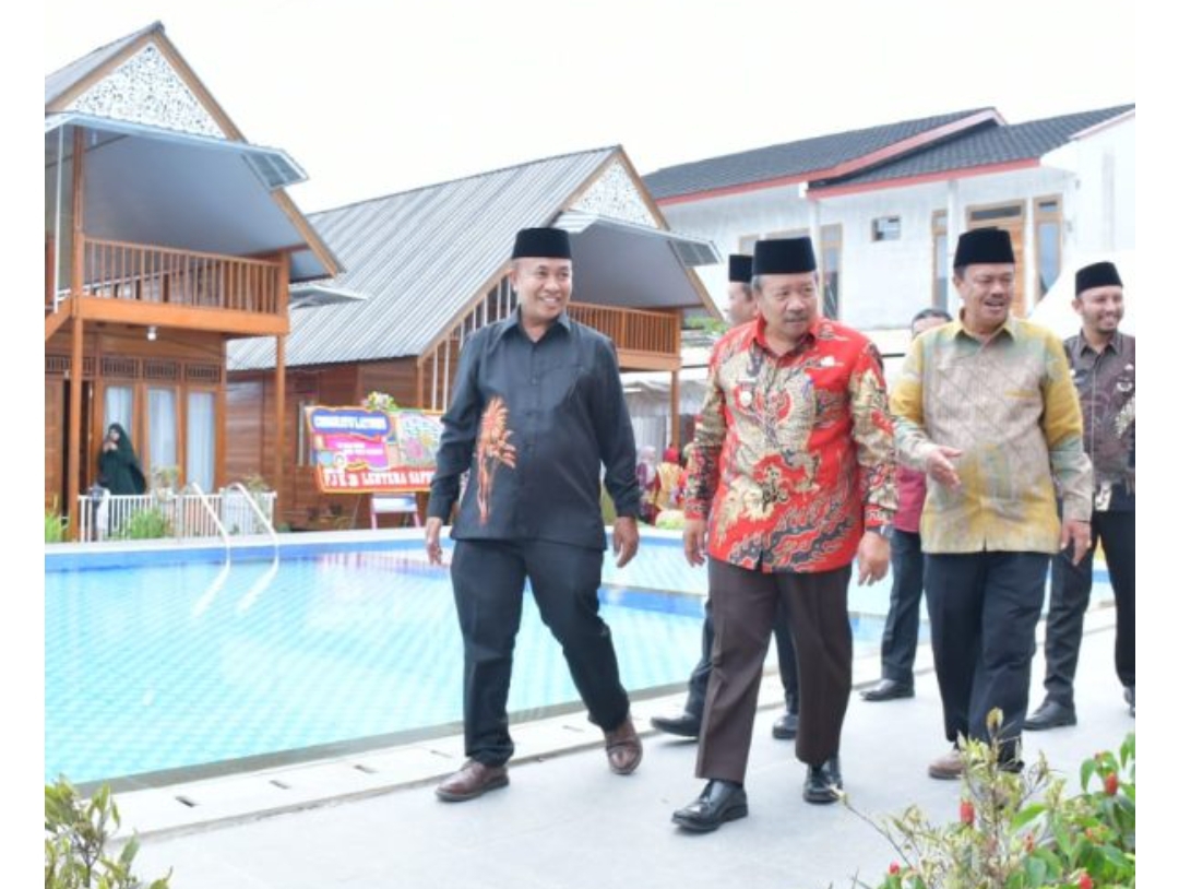 Kamang Resort and Convention diresmikan Bupati Agam, Andri Warman, pada Sabtu (21/12) lalu. (Foto: Agam Media Center)