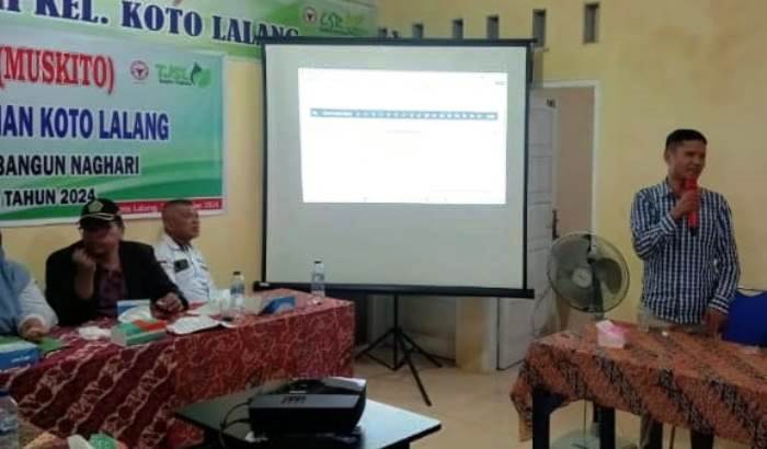 Maulana Sardi terpilih sebagai Ketua Forum Nagari Koto Lalang 2025-2027.