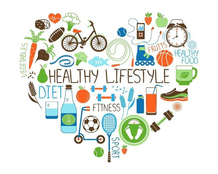 Ilustrasi hidup sehat.